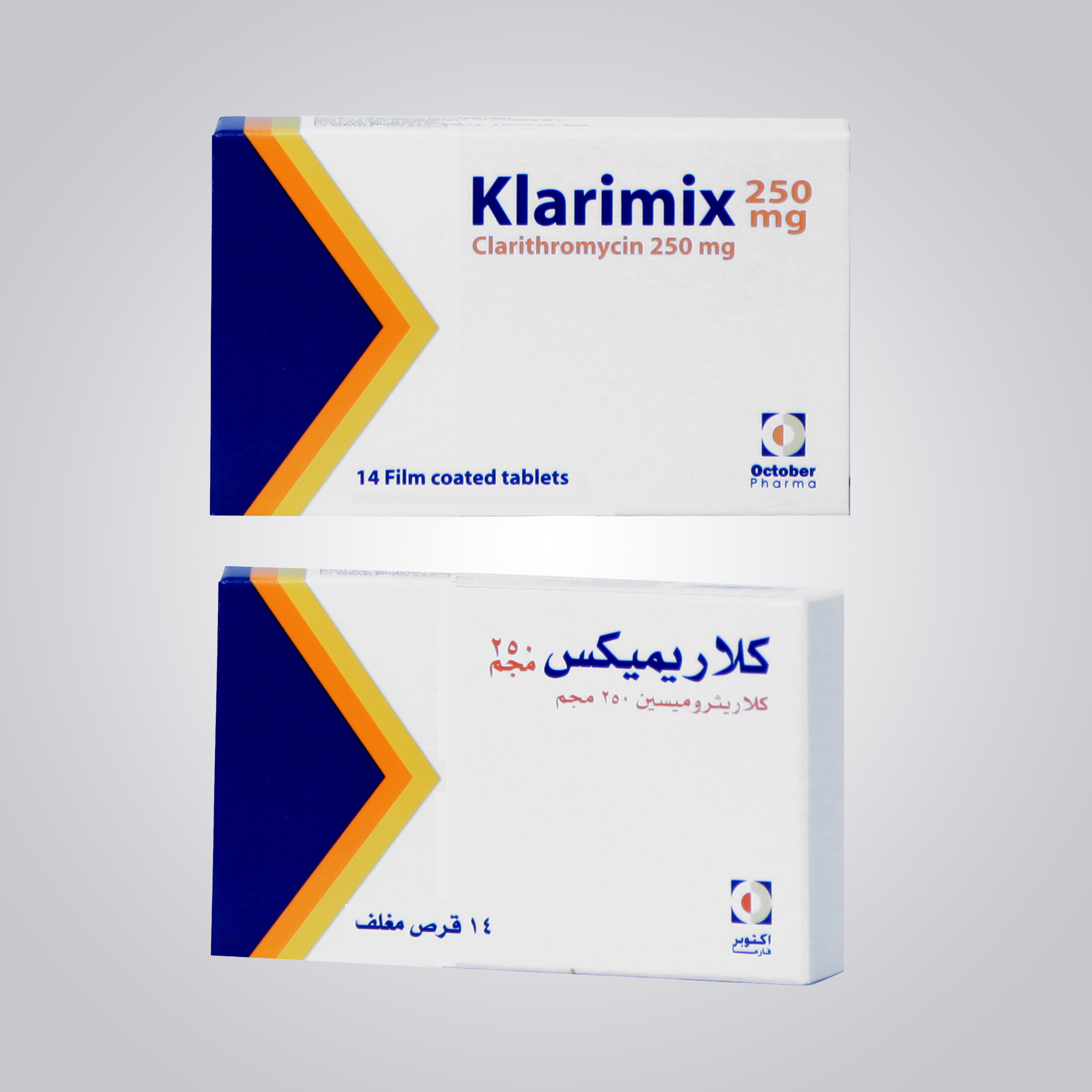 Klarimix 250 mg F.C tablets